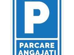 Semne pentru parcare angajati